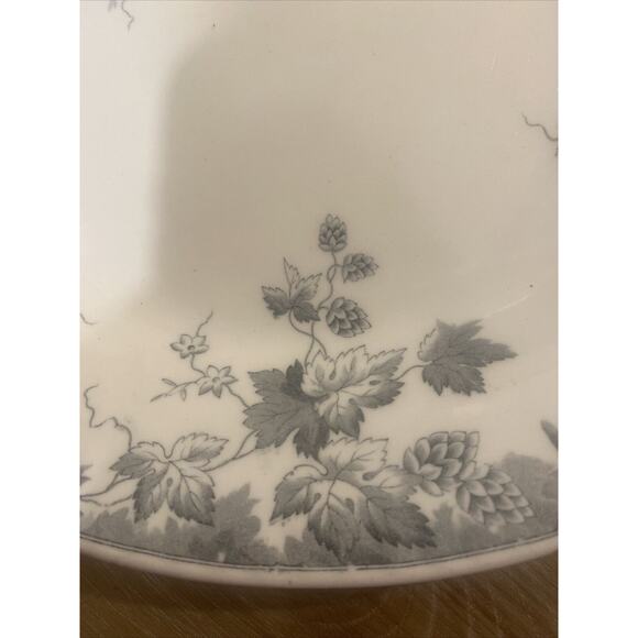 Johnson Brothers Semi Porcelain Serving Platter 14x10 Hop England Blue Gray - Picture 2 of 15